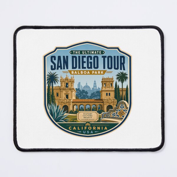 Item preview, The Ultimate San Diego Tour Balboa Park History Culture Beauty California USA Travel Souvenir Explorer designed and sold by Simsimah26Parks.