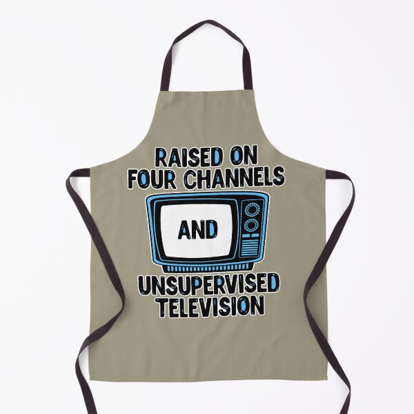 Item preview, Raised on Four Channels and Unsupervised Television designed and sold by ezcreate.media.