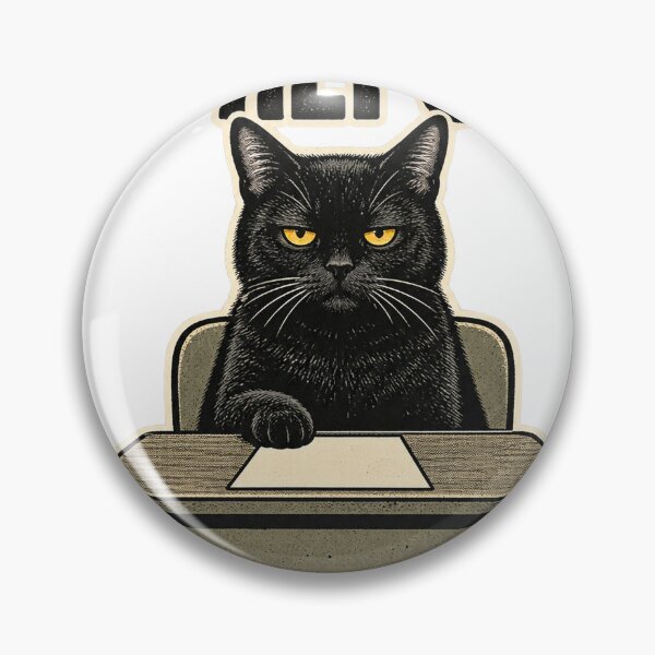 Item preview, nothing to report cat designed and sold by alexrow.