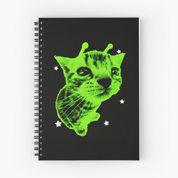 Item preview, Alien Cat Space Kitten Extraterrestrial Feline Lover designed and sold by BrockmeyeSB.
