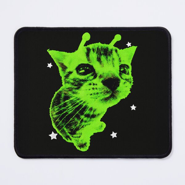Item preview, Alien Cat Space Kitten Extraterrestrial Feline Lover designed and sold by BrockmeyeSB.