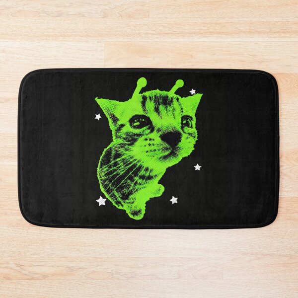 Item preview, Alien Cat Space Kitten Extraterrestrial Feline Lover designed and sold by BrockmeyeSB.