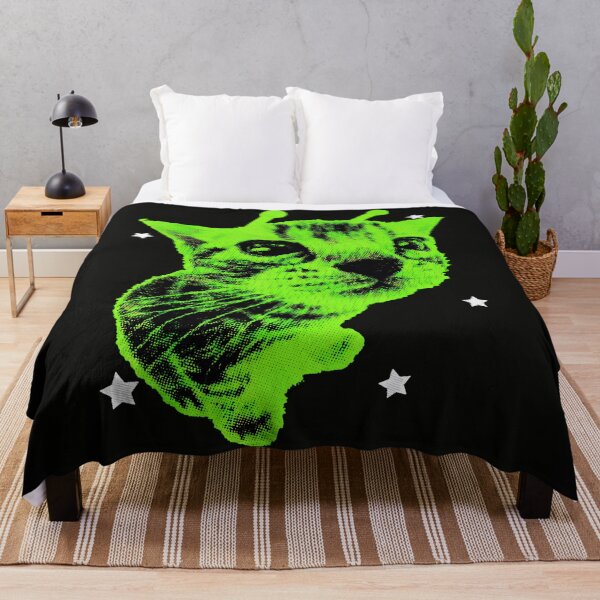 Item preview, Alien Cat Space Kitten Extraterrestrial Feline Lover designed and sold by BrockmeyeSB.
