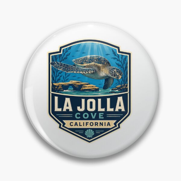 Item preview, La Jolla Cove California Sea Turtle Ocean Travel Souvenir designed and sold by Simsimah26Parks.