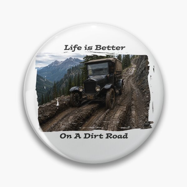 Item preview, Life Is Better On A Dirt Road designed and sold by Whisperingpeaks.