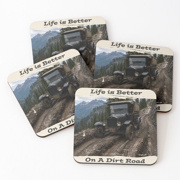 Item preview, Life Is Better On A Dirt Road designed and sold by Whisperingpeaks.