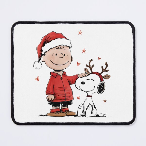 Item preview, Snoopy As A Reindeer With Santa Charlie Brown – Festive Peanuts Holiday Design | Perfect Gift For You And Friends designed and sold by Anotherdoctor.