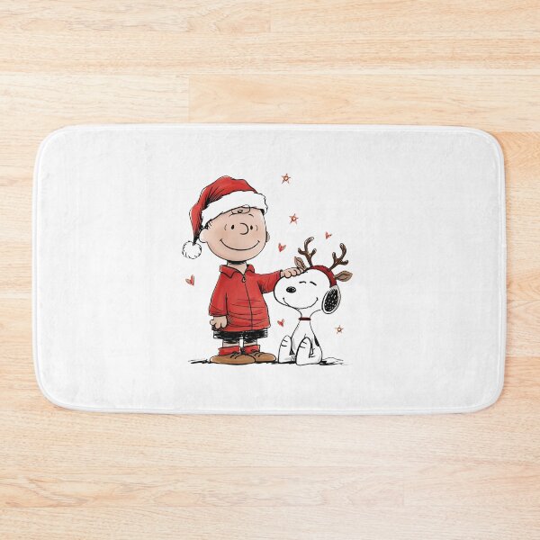Item preview, Snoopy As A Reindeer With Santa Charlie Brown – Festive Peanuts Holiday Design | Perfect Gift For You And Friends designed and sold by Anotherdoctor.