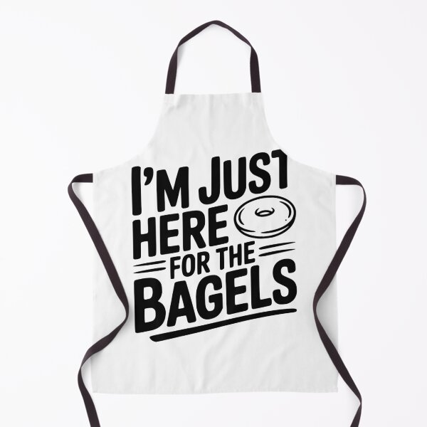 Item preview, I'm Just Here For The Bagels designed and sold by Frank Ring.