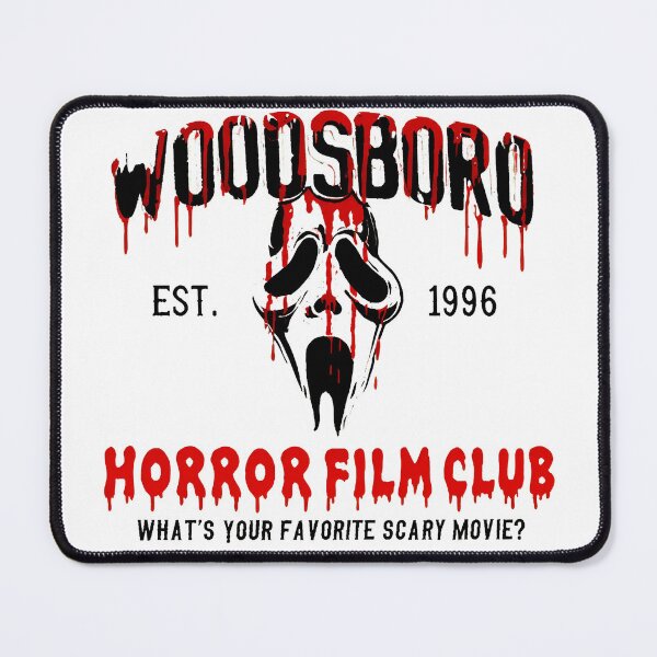 Item preview, Bloody Ghostface Horror Film Club Retro Design designed and sold by MichelleC90932.