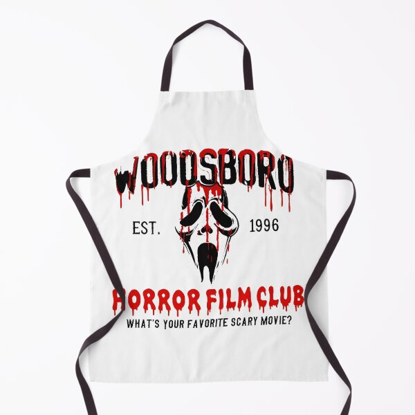 Item preview, Bloody Ghostface Horror Film Club Retro Design designed and sold by MichelleC90932.