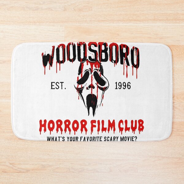 Item preview, Bloody Ghostface Horror Film Club Retro Design designed and sold by MichelleC90932.