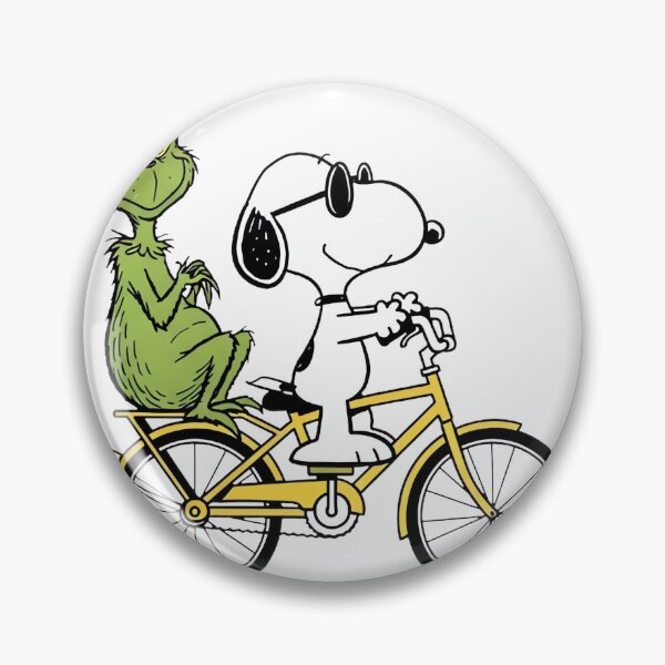 Item preview, Snoopy Riding Bike With The Grinch M | Limited Edition designed and sold by Anotherdoctor.