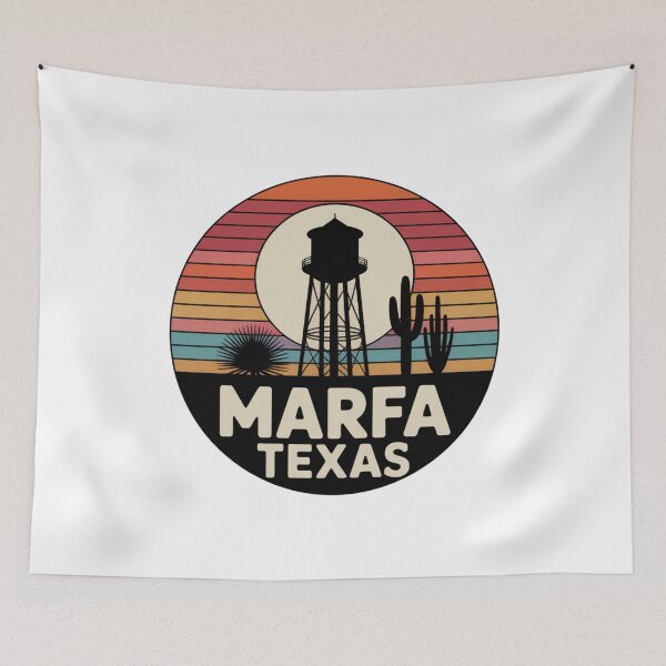 Item preview, Marfa Texas: Retro Water Tower designed and sold by CircinusStore.