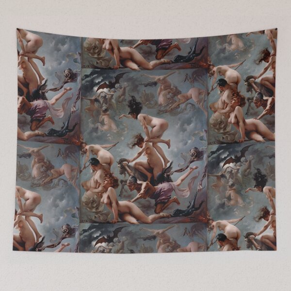 Item preview, WITCHES GOING TO THEIR SABBATH BY LUIS RICARDO FALERO (1878) designed and sold by humbleserf.