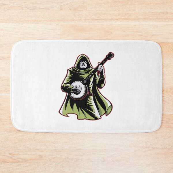 Item preview, Doctor Doom Banjo Retro Comic Book Hero Design – Vintage Nerdy Art | Limited Edition designed and sold by mj4art.