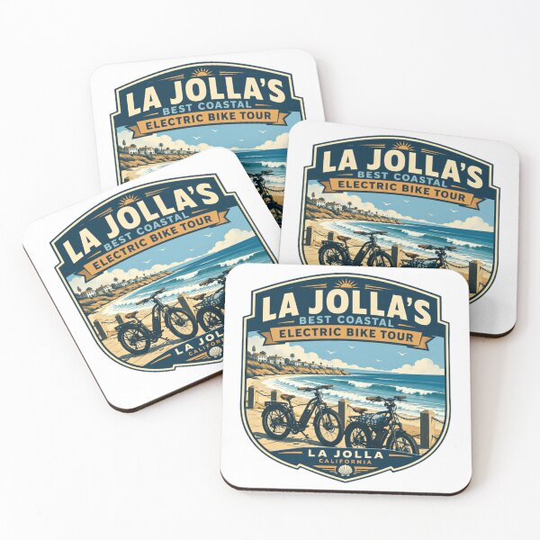 Item preview, La Jolla's Best Coastal Electric Bike Tour La Jolla California Vacation Ebike Cycling Traveler designed and sold by Simsimah26Parks.