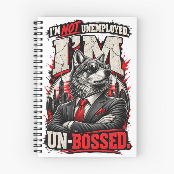 Item preview, I'm Not Unemployed. I'm Un-bossed. designed and sold by PREENT & I.