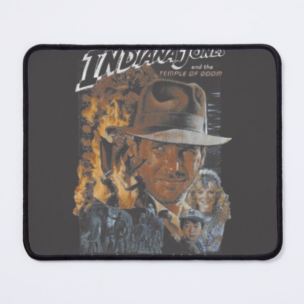 Item preview, Distressed Indiana Jones Temple Of Doom Adventure Graphic Tee – Retro Vintage Design | Perfect Gift For You And Friends designed and sold by mj4art.