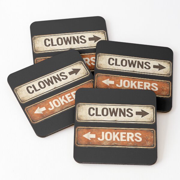 Item preview, Clowns Jokers Political Humor Sarcastic Commentary designed and sold by BrockmeyeSB.