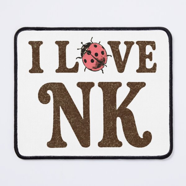 Item preview, Cute Ladybug Love Ink Vintage Typography Design designed and sold by MichelleC90932.