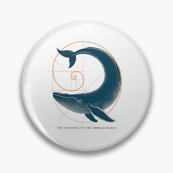 Item preview, Moby Dick Golden Ratio Whale - Measure the Immeasurable designed and sold by Fenay Designs.
