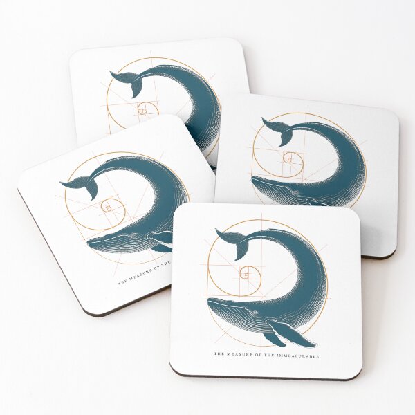 Item preview, Moby Dick Golden Ratio Whale - Measure the Immeasurable designed and sold by Fenay Designs.