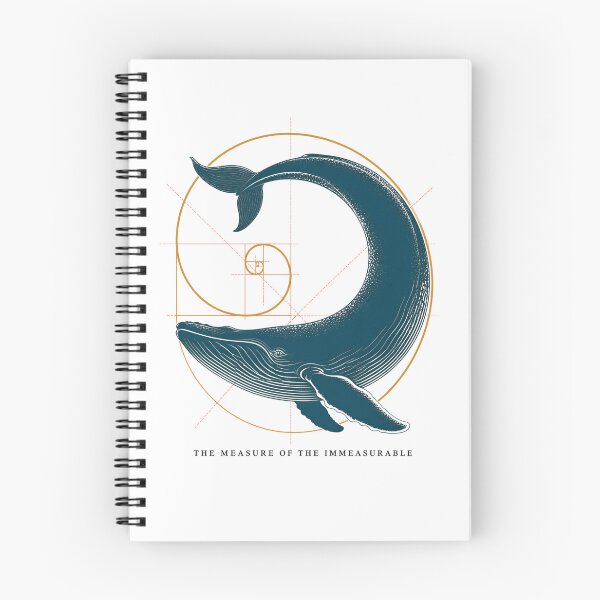 Item preview, Moby Dick Golden Ratio Whale - Measure the Immeasurable designed and sold by Fenay Designs.
