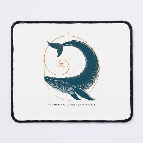 Item preview, Moby Dick Golden Ratio Whale - Measure the Immeasurable designed and sold by Fenay Designs.