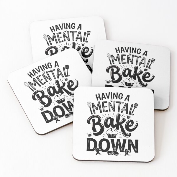 Item preview, Having A Mental Bake Down - Funny Holiday Christmas Baker Humor Design designed and sold by Lozarux.