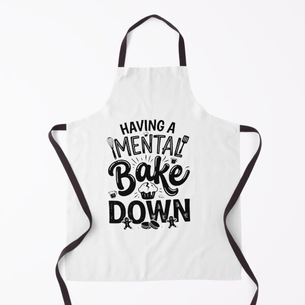 Item preview, Having A Mental Bake Down - Funny Holiday Christmas Baker Humor Design designed and sold by Lozarux.