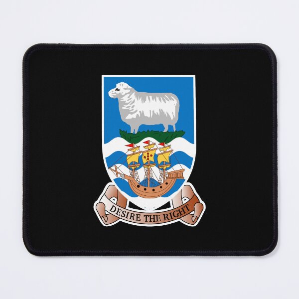 Item preview, Falkland Islands Coat of Arms FK designed and sold by shitpostee.