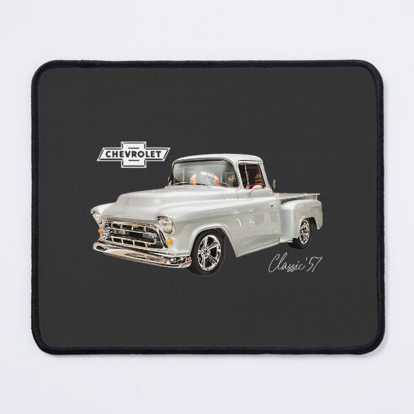 Item preview, Classic White Chevy Truck Vintage Pickup Retro American Muscle Car Design | ⭐⭐⭐⭐⭐ designed and sold by Crafts4MeAndU.