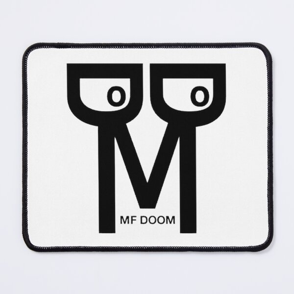 Item preview, Mf Doom Original Typography Graphic – Metal Face Hip Hop Tribute Art | Limited Edition designed and sold by mj4art.
