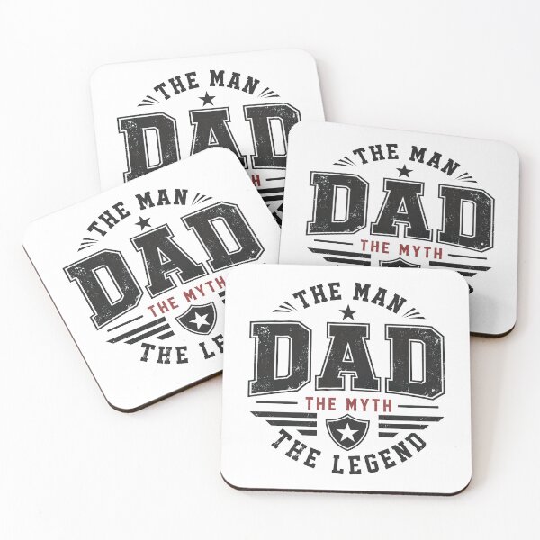 Item preview, Dad The Man The Myth The Legend - Distressed Shield Father's Day designed and sold by graphic-genie.