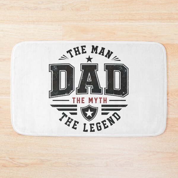 Item preview, Dad The Man The Myth The Legend - Distressed Shield Father's Day designed and sold by graphic-genie.
