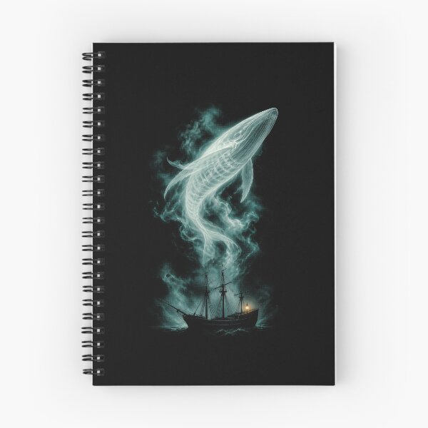 Item preview, Moby Dick Ghost Whale - Skeleton Rising from the Ship designed and sold by Fenay Designs.