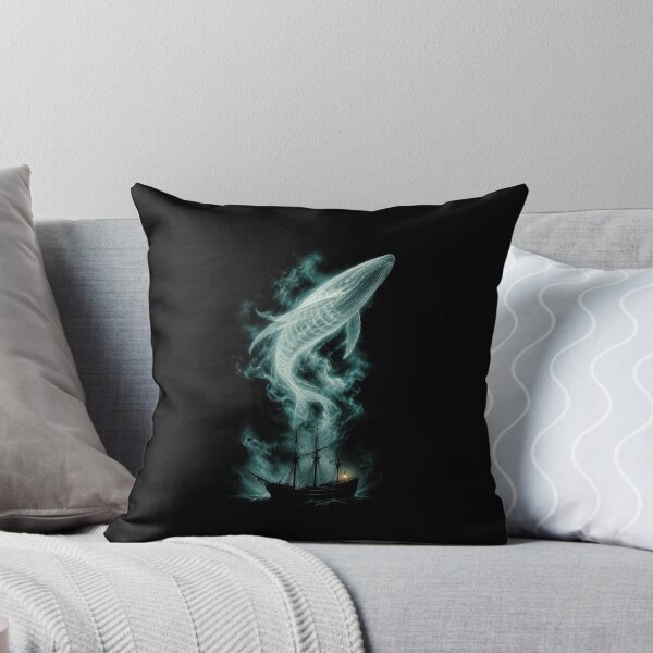 Item preview, Moby Dick Ghost Whale - Skeleton Rising from the Ship designed and sold by Fenay Designs.