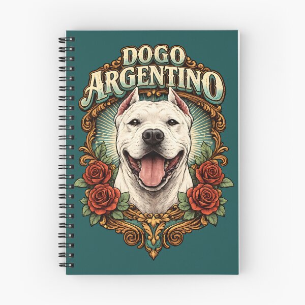Item preview, Dogo Argentino Vintage Rose Portrait designed and sold by blankTeeShirt.
