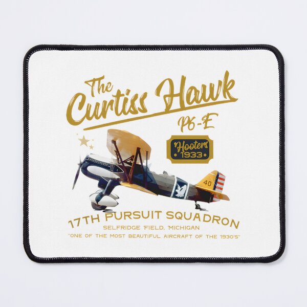 Item preview, Curtiss Hawk Biplane Vintage Aviation Art - Classic World War I Fighter Plane Design | Limited Edition designed and sold by Crafts4MeAndU.