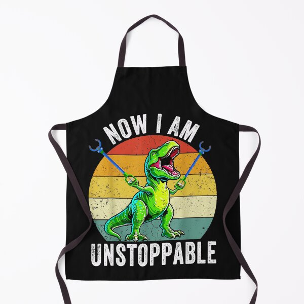Item preview, Now I Am Unstoppable T-Rex Dinosaur Funny Unstoppable Grabber Arms designed and sold by BrockmeyeSB.