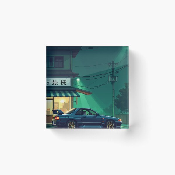 Item preview, Midnight Tokyo Retro Sports Car Japan designed and sold by grzezzz.