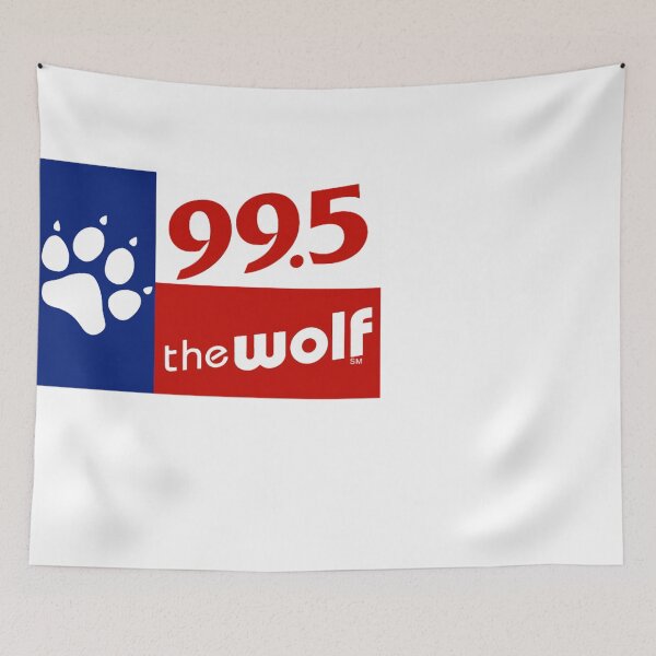 Item preview, 99.5 The Wolf Dallas FM Radio Station Logo  designed and sold by ferterasawa.