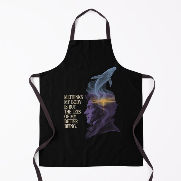 Item preview, Moby Dick Better Being - Melville Quote at Sunset designed and sold by Fenay Designs.