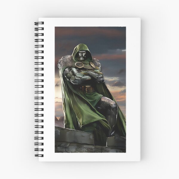 Item preview, Dr Doom Victor Von Doom Retro Comic Art - Marvel Villain Fan Gift | Perfect Gift For You And Friends designed and sold by mj4art.