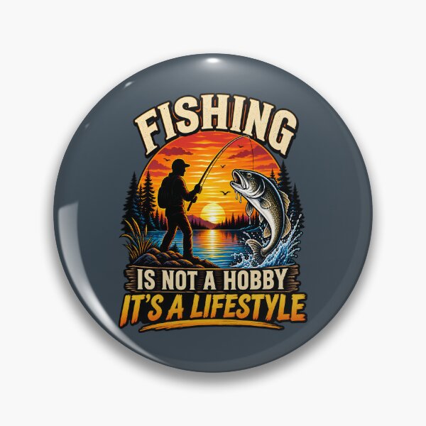Item preview, Fishing Is Not A Hobby Lifestyle designed and sold by FABIOLA1970.