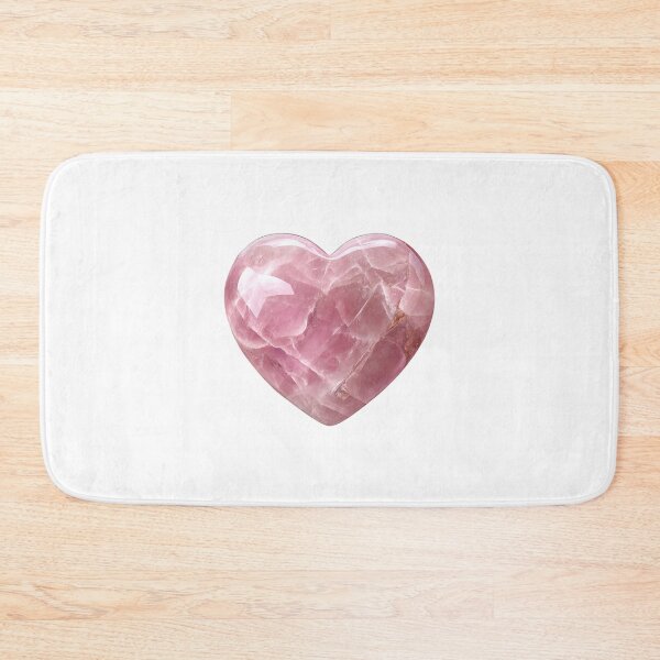 Item preview, Rose Quartz Crystal Heart Pink Gemstone designed and sold by jianina-alondra.