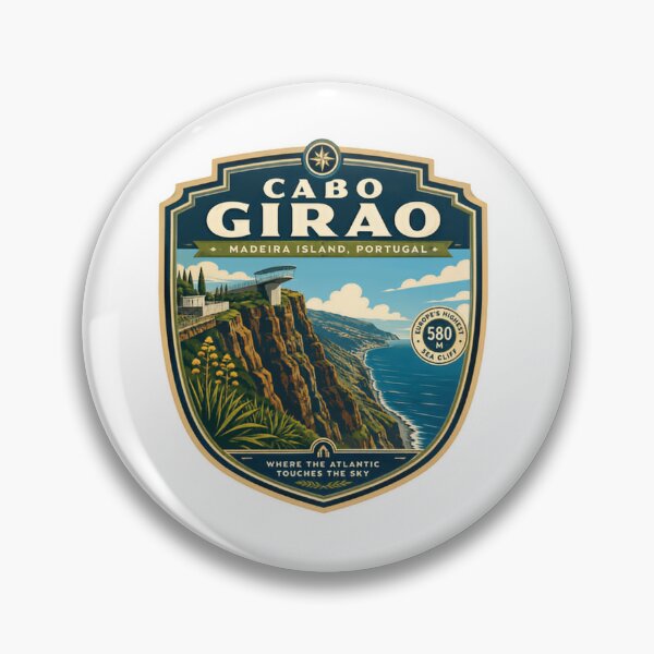 Item preview, Cabo Girao Madeira Island Portugal Europe Sea Cliff Atlantic Travel Souvenir designed and sold by Simsimah26Parks.