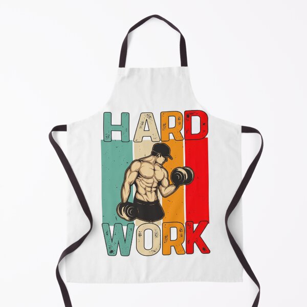 Item preview, Vintage Hard Work Bodybuilding & Gym Motivation designed and sold by Shopeon Designs.