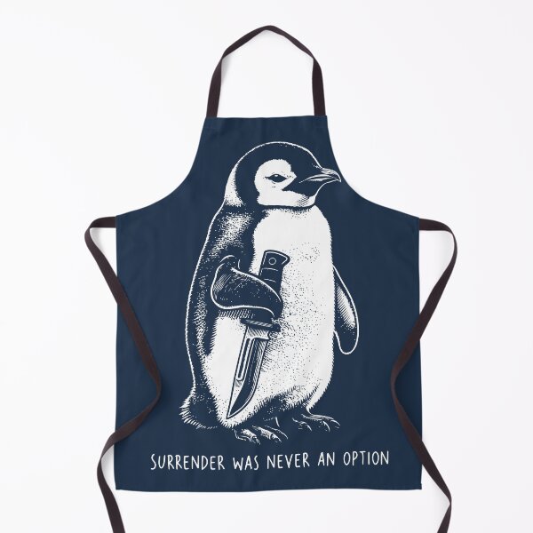 Item preview, Surrender Was Never An Option Funny Penguin designed and sold by Y-Vibes.